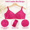 Pack of 3 Attractive Polka Dot Printed Bra And Panty Set (3BP9)