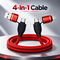 200 Watt Super Fast Charging 4-In-1 Cable (CDC44)