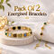 7 Chakras Bracelet With Free Dhan Yog Bracelet (SJB27)