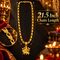 Maa Durga Shakti Pendant With Golden Chain (SJPN30)