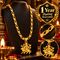 Maa Durga Shakti Pendant With Golden Chain (SJPN30)