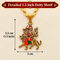 Jai Mata Di Pendant with Golden Chain (SJPN29)