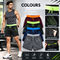 Pack of 4 Breathable Quic Dry Fitness Shorts For Men (4MS8)