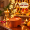 Rechargeable Mantra Diya With Light (MD36)