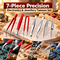 7-Piece Precision Electronics & Jewelry Tweezer Set (H224)