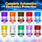 50 Pcs Automotive Mini Blade Fuse Replacement Set (HT225)