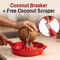 Coconut Breaker + Free Coconut Scrapper (COB2)