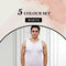 Pack of 5 Sleeveless Net Vest (5SL9)