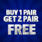 Compression Calf Support Buy 1 Get 2 Pair Free (CS13)
