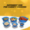 6 Pcs Silicon Tray For Microwave Oven Air fryer Cooking (STAC)