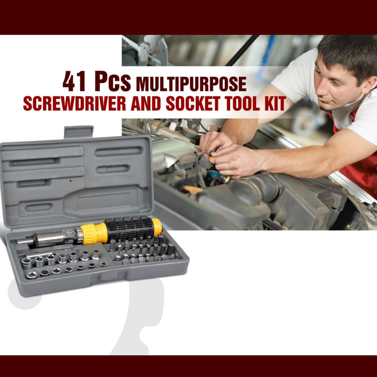 Buy 41 Pcs Multipurpose Tool Set_Upsell Online at Best Price in India