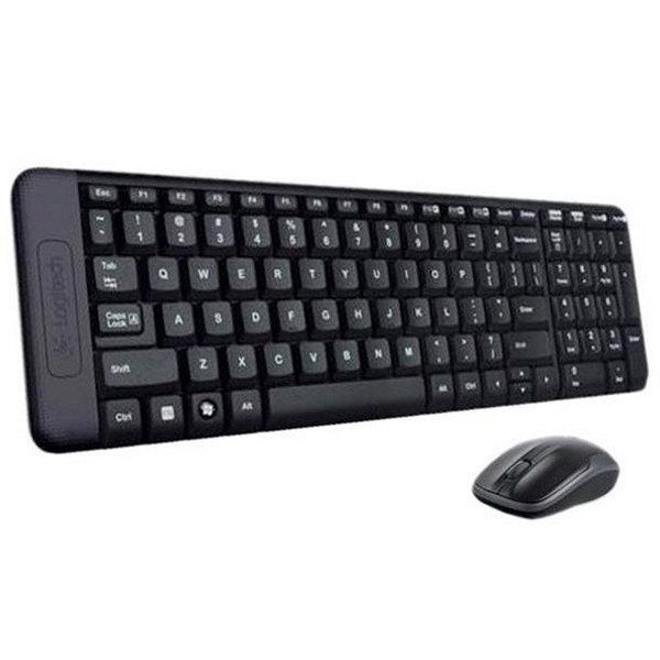 Buy Combo of Logitech MK220 Wireless Keyboard + Mouse Black Online at