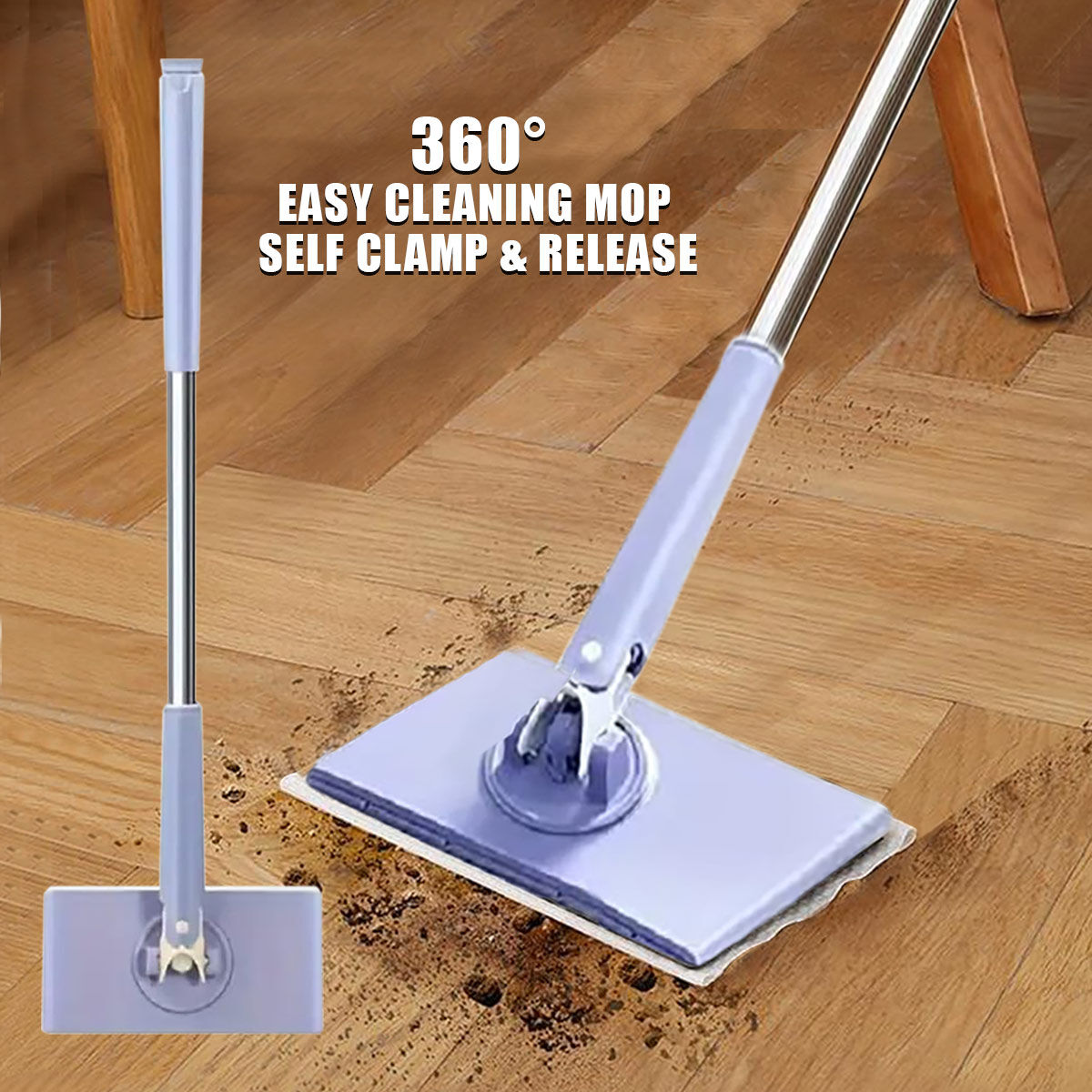 Effortless Self Clamping Easy Clean Mop (ESCMP)