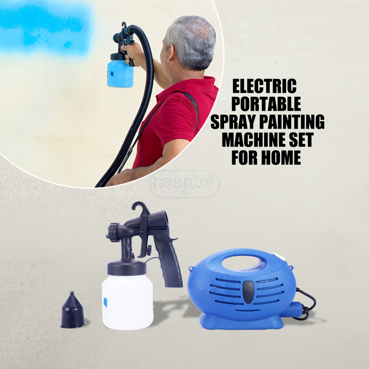 Electric Portable Spray Painting Machine Set (PD22)