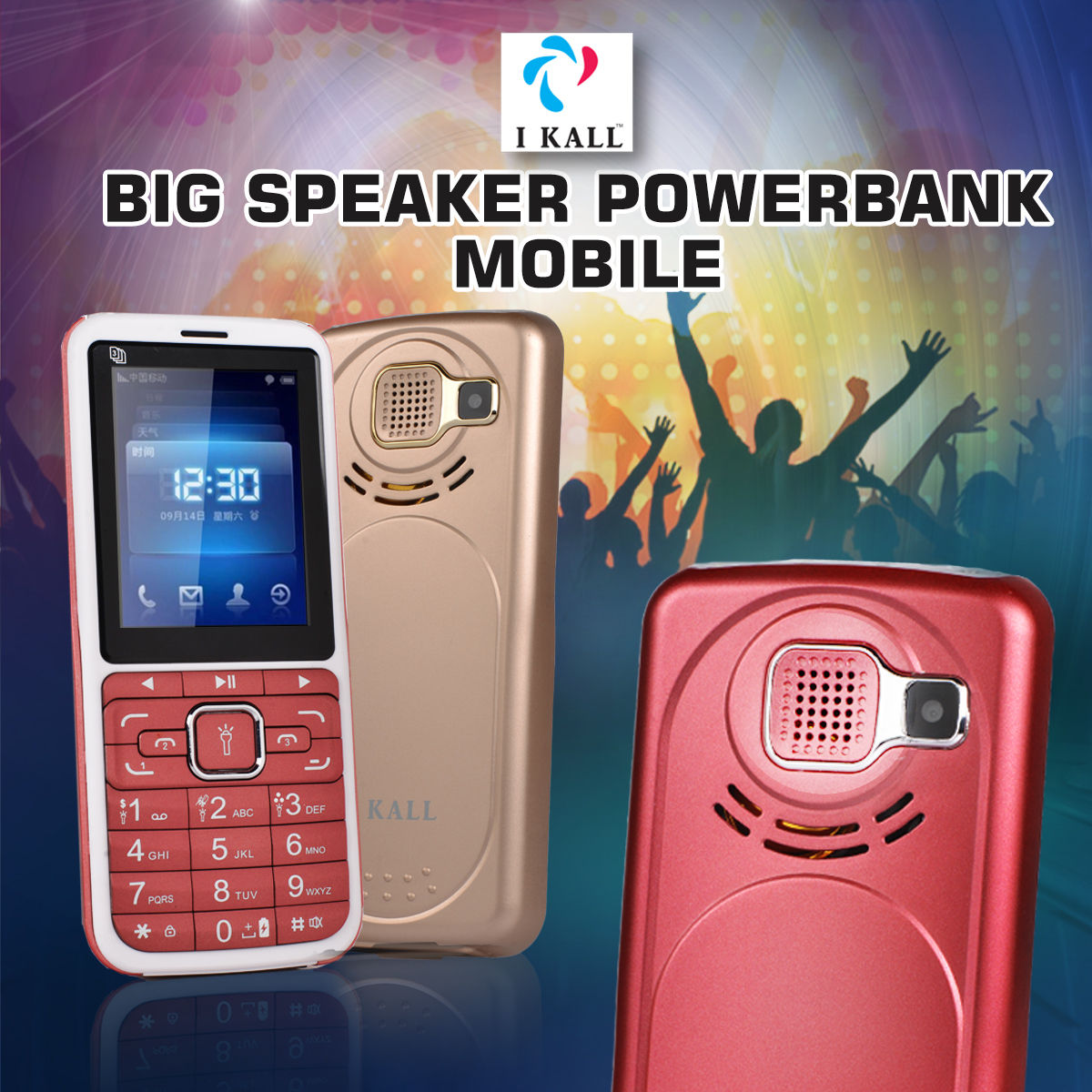 Buy I Kall Big Speaker PowerBank Mobile Online at Best Price in India