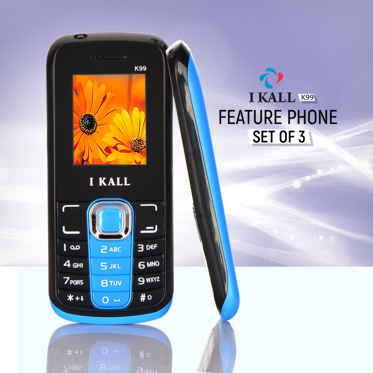 Buy I Kall Feature Phone Set of 3 (K99) Online at Best Price in India on