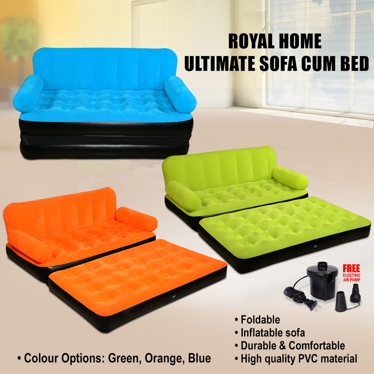 Royal Home Ultimate Sofa Cum Bed