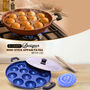 12 Cavity Nonstick Appam Patra With Lid (1AP10)