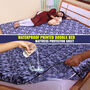 Water Proof Printed Double Bed Mattress Protector Sheet (DMP10)