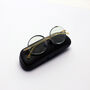 Rimless Round Shaped Adaptive Power Reading Glasses (ORG3)