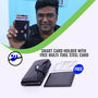 Smart Card Holder with Free Multi-tool Steel Card (AMW4)