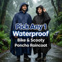 Pick Any 1 Waterproof Bike And Scooty Poncho Raincoat (FCPC1)