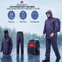 Pick Any 1 Cap  Raincoat For Men By Scottish Club With Free Rain Protector Bag Cover (RCB2)