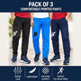 Pack of 3 Comfortable Printed Pants (3SPT12)