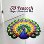3D Peacock Super Absorbent Mat (3DM4)