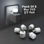 Mini Usb Led Bulb Pack of 6 (LL11)