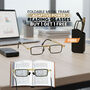 Foldable Metal Frame Adaptive Power Reading Glasses Buy 1 Get 1 Free (2FORGM)