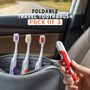 Compact Foldable Travel Toothbrush Pack of 3 (3TB)