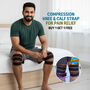 Compression Knee & Calf Strap For Pain Relief B1G1 (CKT)