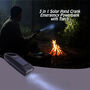3 in 1 Solar Hand Crank Emergency Powerbank With Torch (LL15)