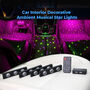 Car Interior Decorative Ambient Musical Star Lights (CIDL6)