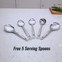 20 Pcs Copper Base Cook & Serve Set + 5 Pcs Kitchen Tools (20CC1)