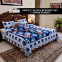 Pack of 1 Double Bedsheets Set + 1 Single Blankets (2FBS1)
