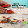Mini Sewing Machine With 11 Pcs Sewing Kit (SEM11)