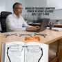 Rimless Foldable Adaptive Power Reading Glasses Buy 1 Get 3 Free  (4FORG12)
