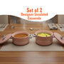 Set of 2 Designer Big Insulated Casserole (2DIC1)