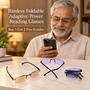Rimless Foldable Adaptive Power Reading Glasses Buy 1 Get 2 Free Combo  (2FORG10CRG1)