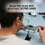 Adjustable Helping Hand With Magnifying Glass (MG2)