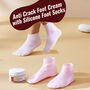 Anti Crack Foot Cream With Silicone Foot Socks (FCFS)