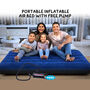 Portable Inflatable Air Bed with Free Pump (PF17)