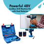 Powerful 48V Cordless Drill Machine Kit With Dual Batteries (CD36)