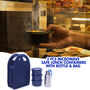 3 Pcs Microwavesafe Lunch Containers With Bottle & Bag (3LBB2)