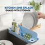 Kitchen Sink Splash Guard With Storage ( KSG1)