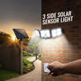 3 Side Solar Sensor Light (LL38 CS)