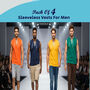 Pack of 4 Sleveless Vests For Men (4SL1)