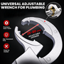 Universal Adjustable Wrench For Plumbing (AW01)